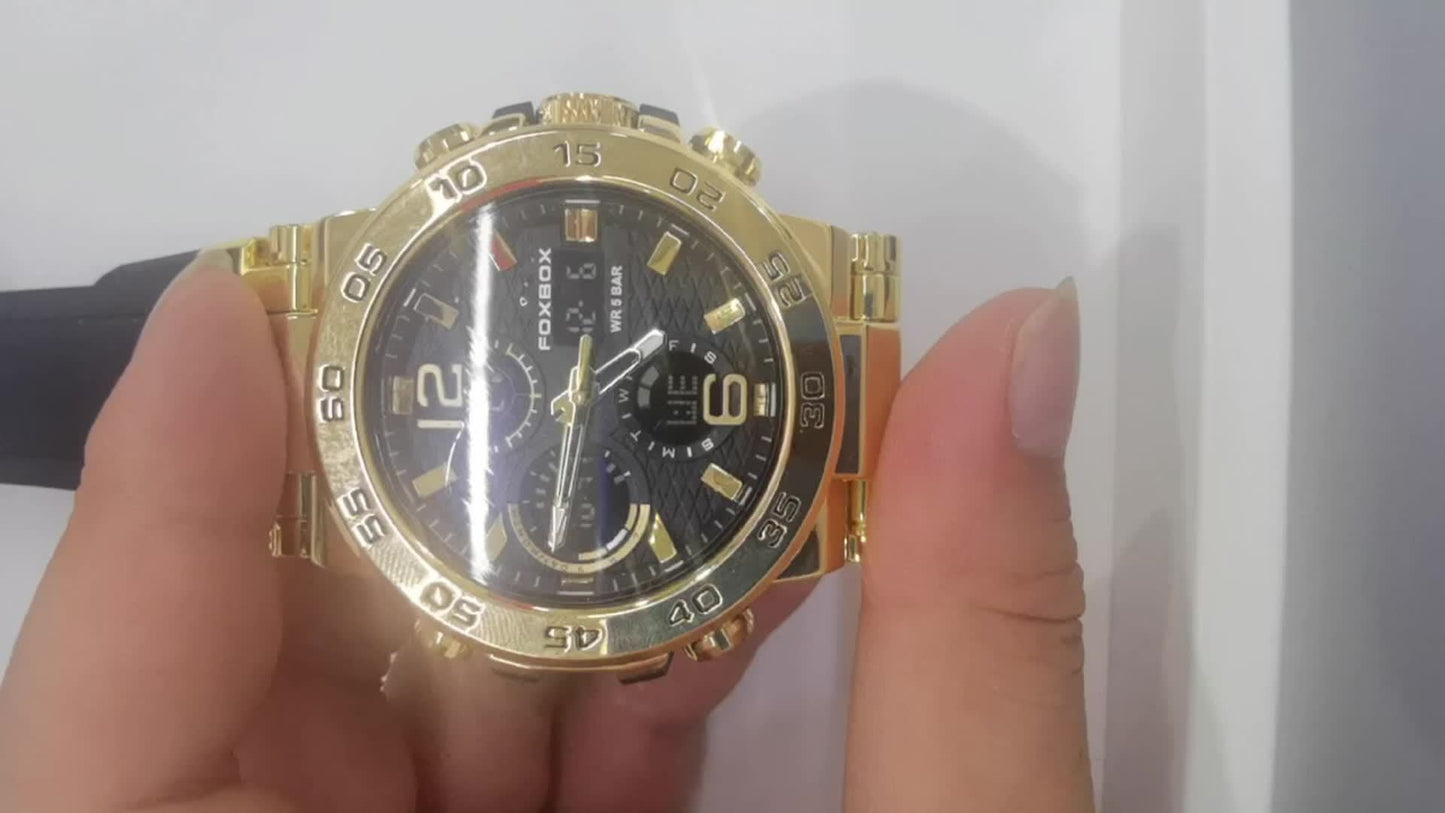Men's Sports Watch, Chronograph Multifunction