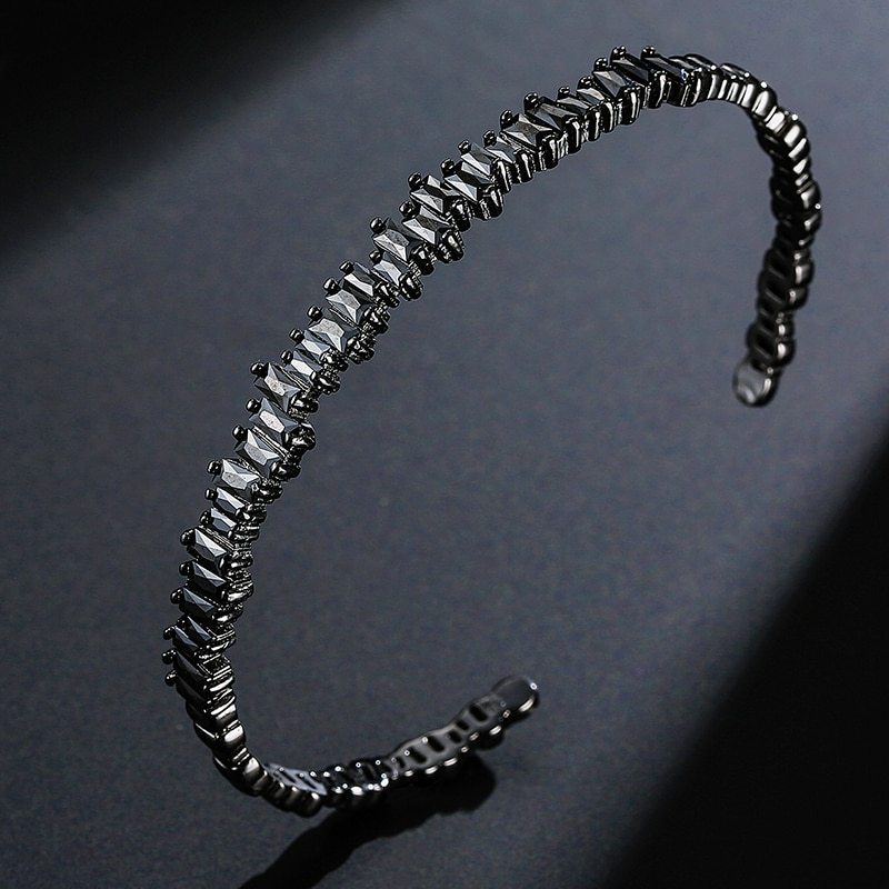 micro-inlaid zircon bracelet