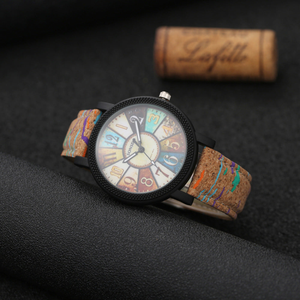 Leather Women Quartz Wrist Watch