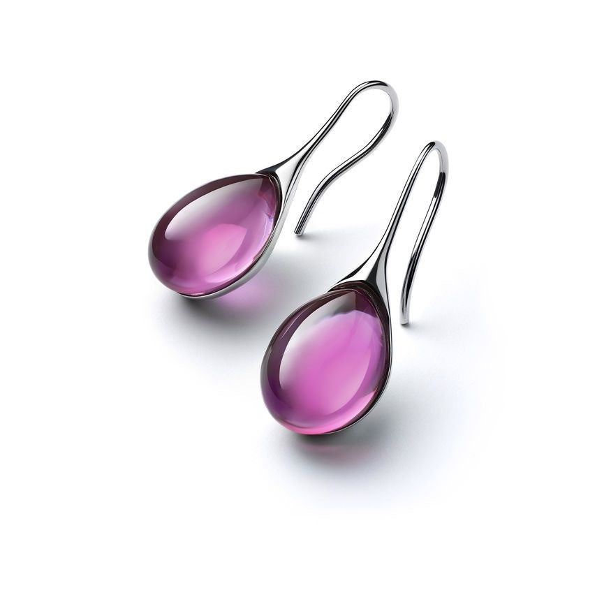 Four Color Inlaid Opal Earrings