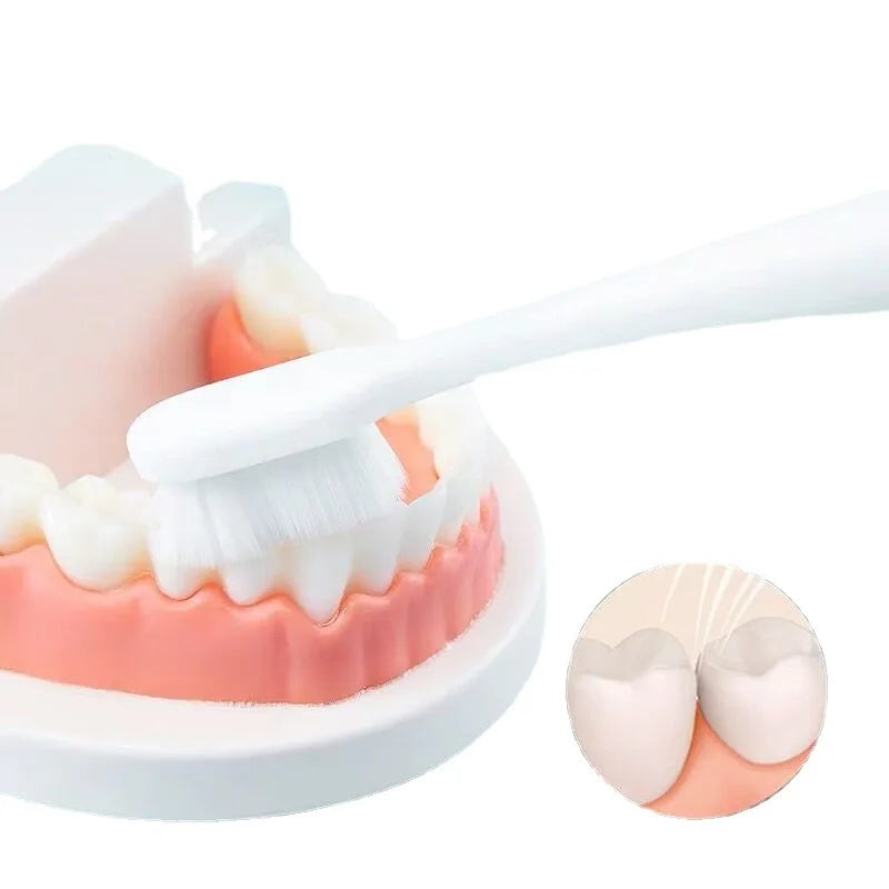 Ultra-fine Soft Toothbrush Million Nano Bristle Adult Tooth Brush Teeth Deep Cleaning