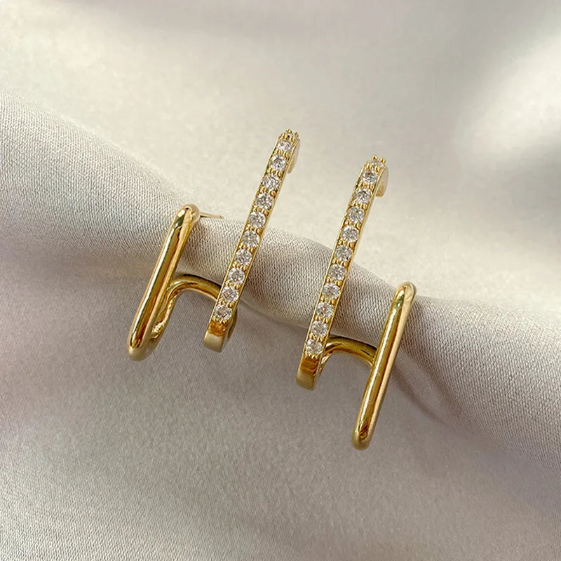 Bright Crystal Luxury Earrings