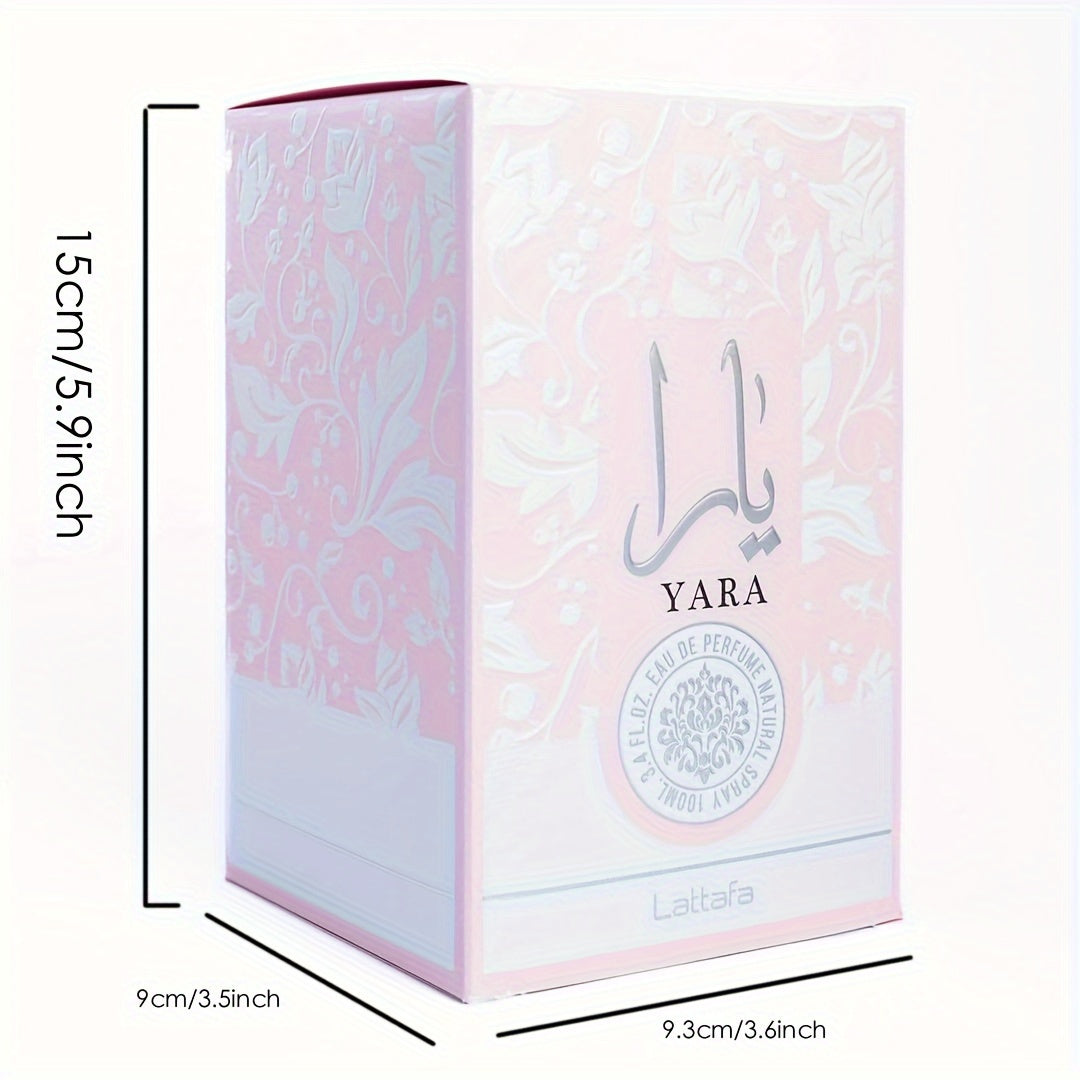 Yara Long Lasting Eau De Perfume 100 ml for Women,