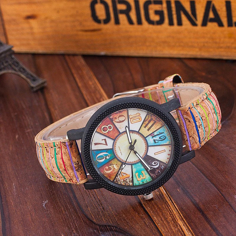 Leather Women Quartz Wrist Watch