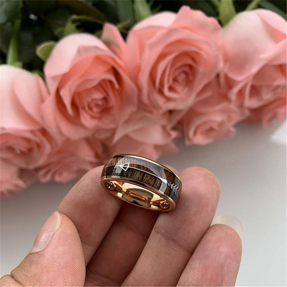 Rose Gold Arrow  Ring