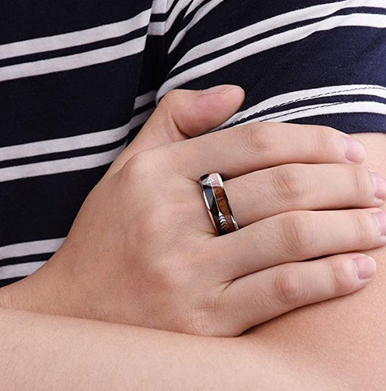 Rose Gold Arrow  Ring