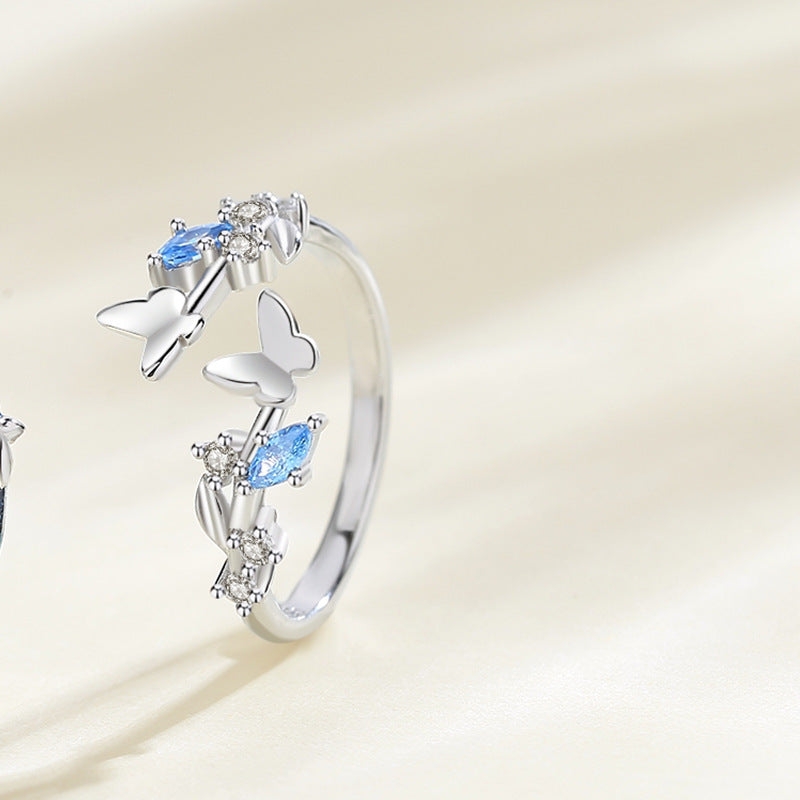 Butterfly Couple Ring