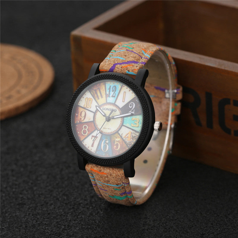 Leather Women Quartz Wrist Watch