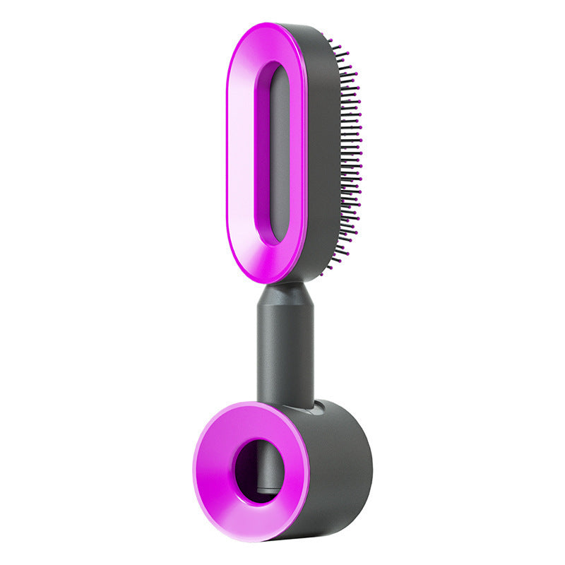 Self Cleaning Hair Brush One-key Cleaning Hair Loss Airbag Massage Scalp Comb