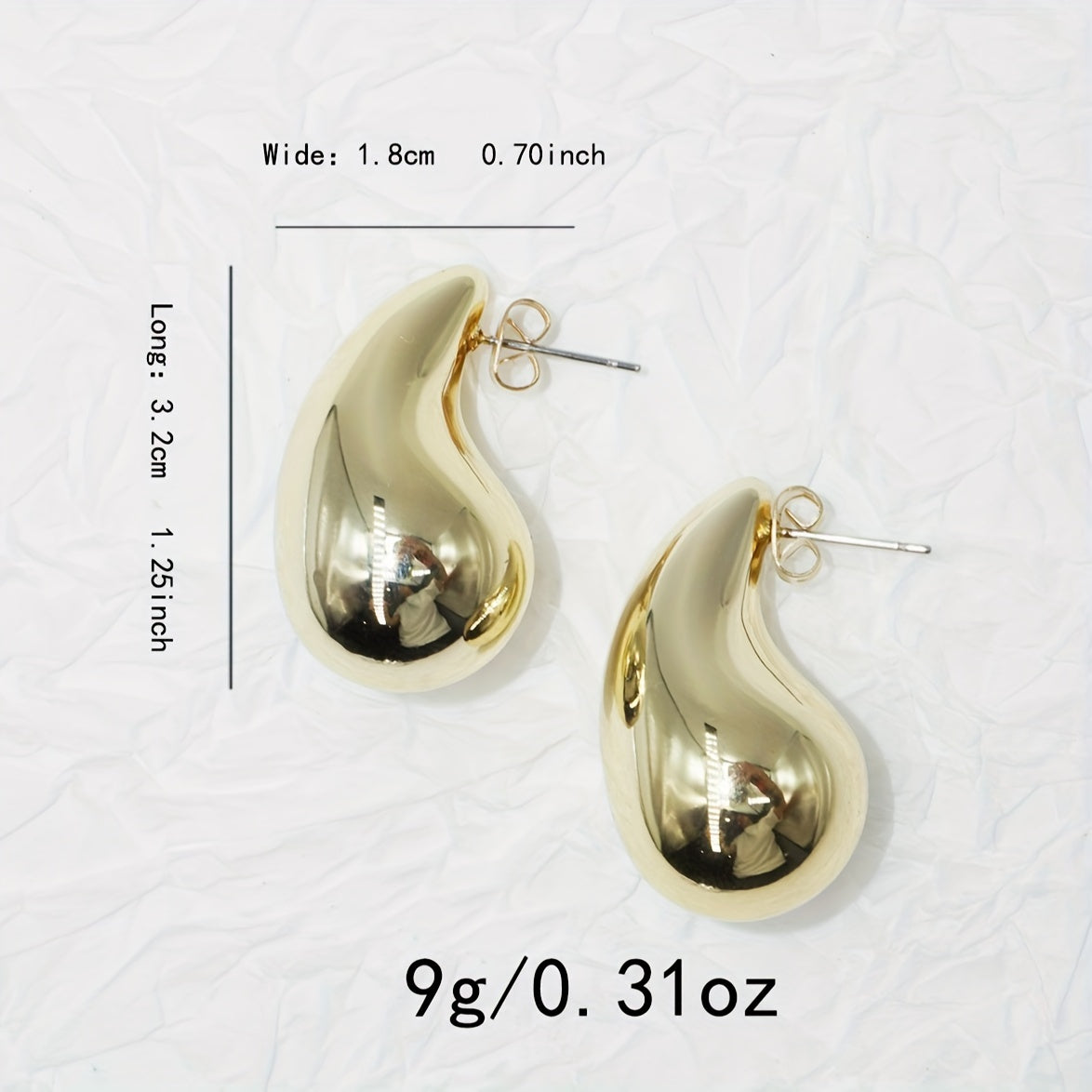 Earrings 18K Gold Plated