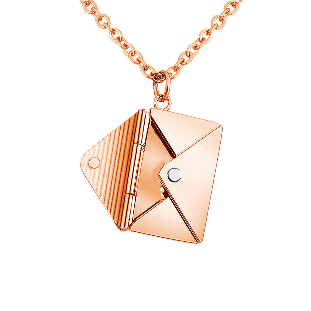 Envelop Necklace Best Gifts For Girlfriend