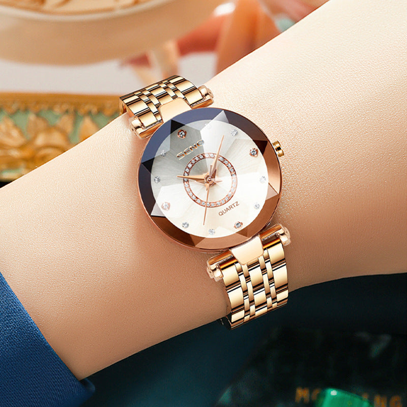 Glass Solid Women's Watch