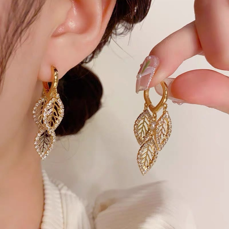 Elegant Zircon Earrings