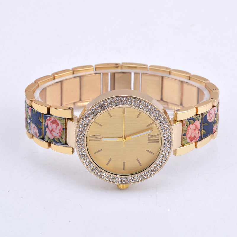 Printing Steel Watch Women