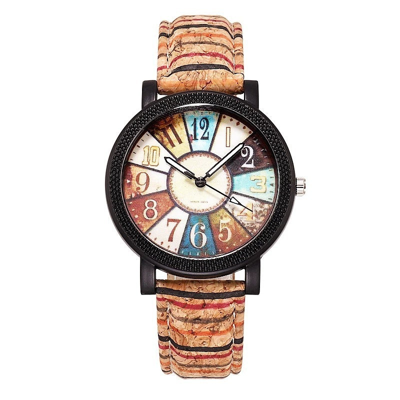 Leather Women Quartz Wrist Watch