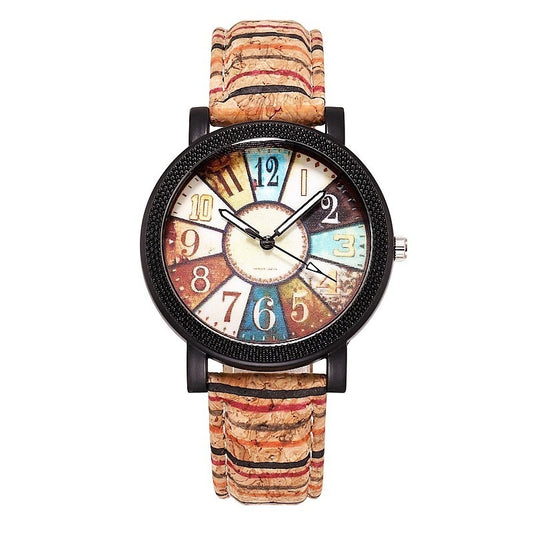 Leather Women Quartz Wrist Watch