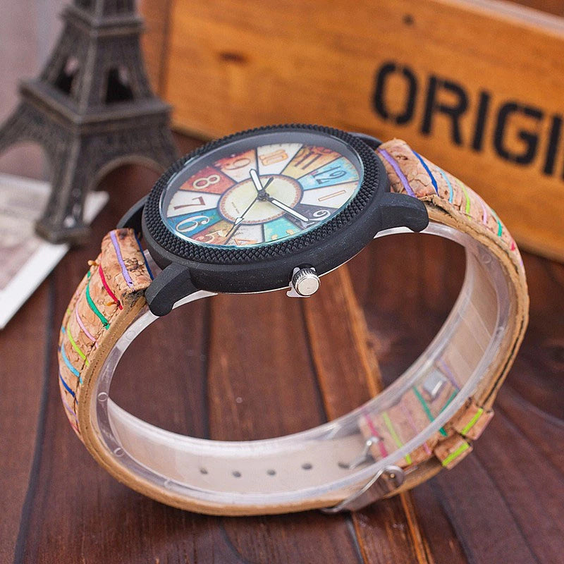 Leather Women Quartz Wrist Watch