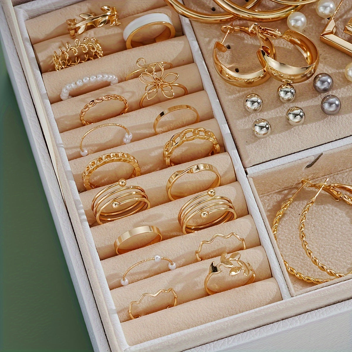 86pcs Jewelry Set, Including Necklaces, Earrings, Rings