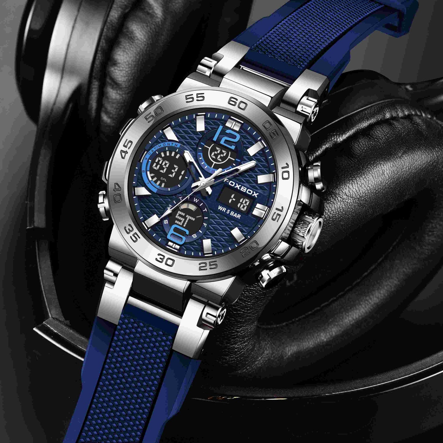 Men's Sports Watch, Chronograph Multifunction