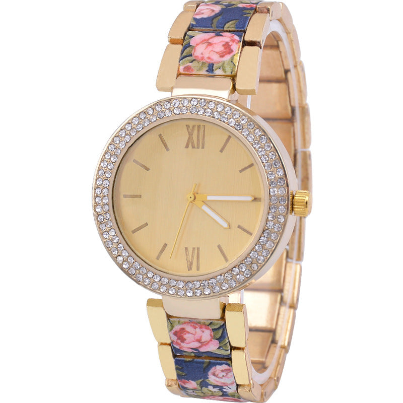 Printing Steel Watch Women