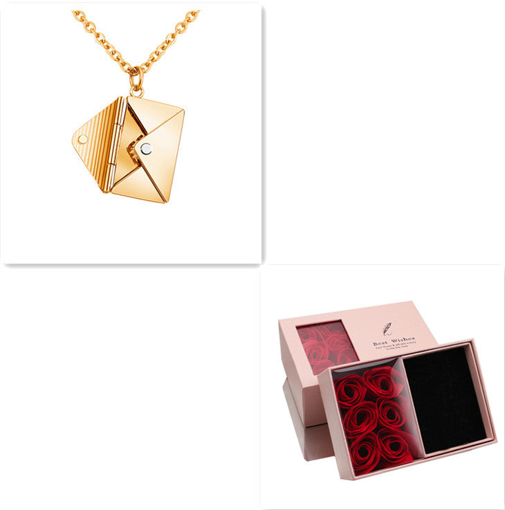 Envelop Necklace Best Gifts For Girlfriend