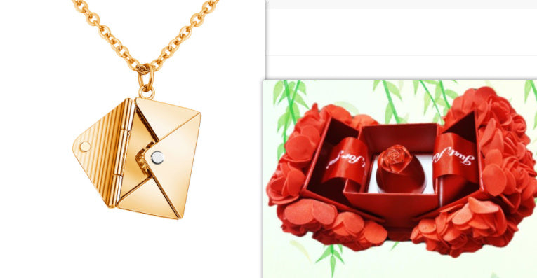 Envelop Necklace Best Gifts For Girlfriend