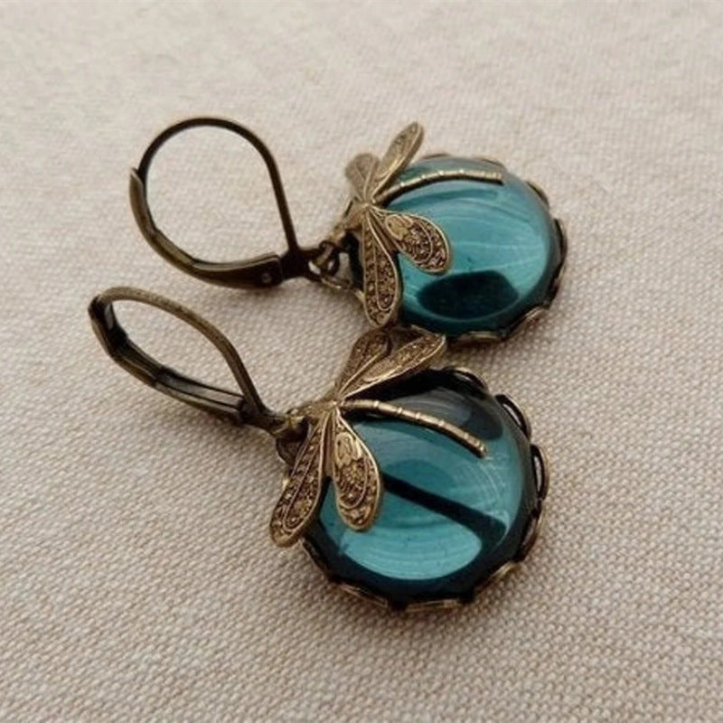 Dragonfly Pendant Earring