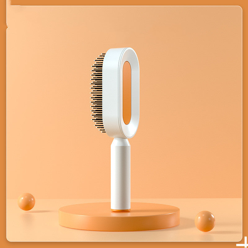 Self Cleaning Hair Brush One-key Cleaning Hair Loss Airbag Massage Scalp Comb
