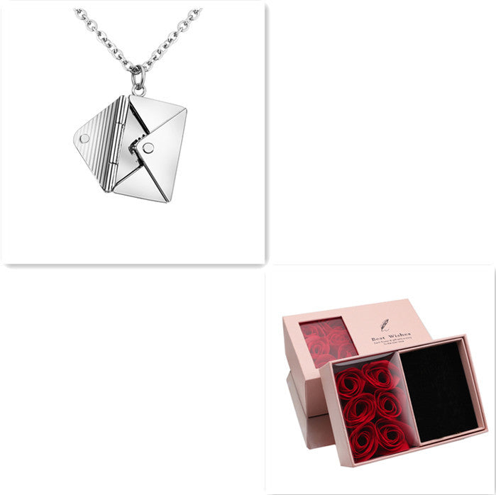 Envelop Necklace Best Gifts For Girlfriend