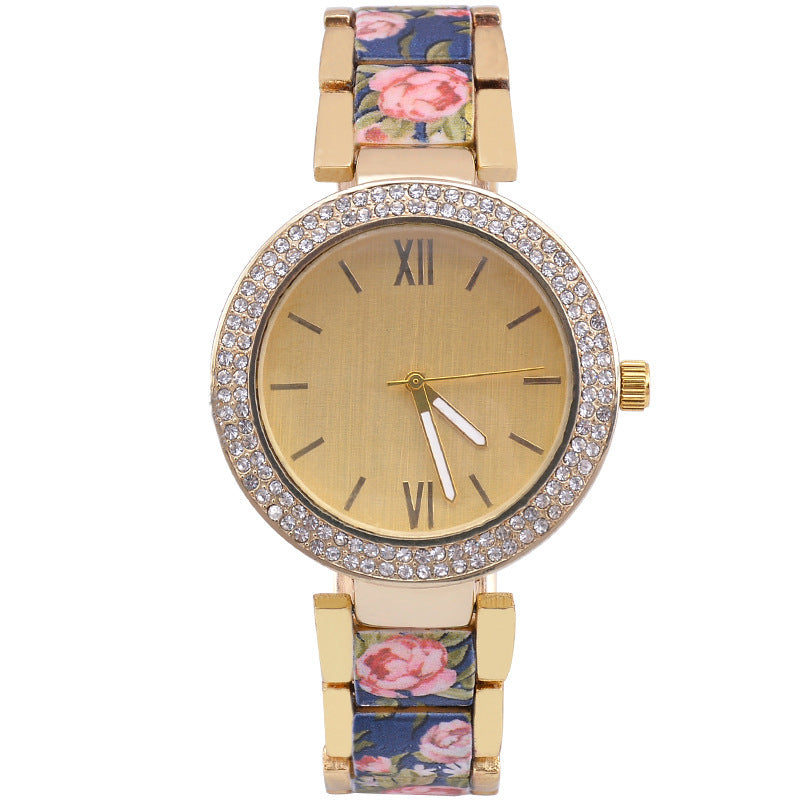 Printing Steel Watch Women