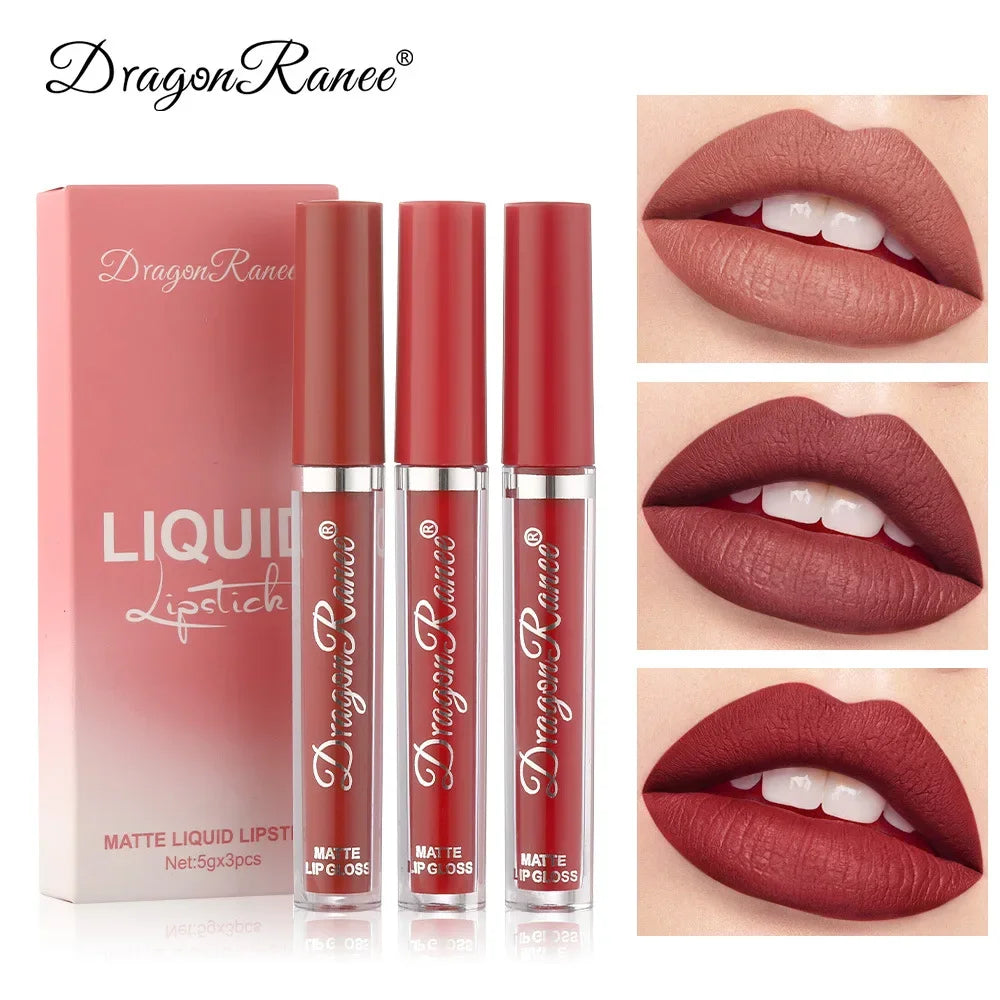 Lipsticks Set Make Up For Women Beauty Cosmetics Matte Lipsticks Waterproof Long lasting