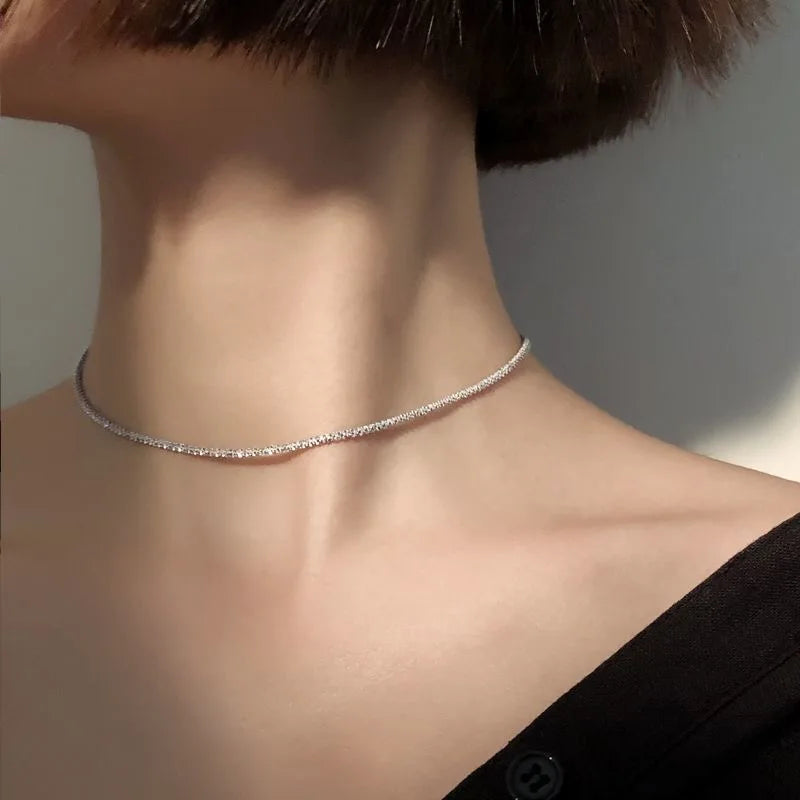 Clavicle Chain Choker Necklace For Women