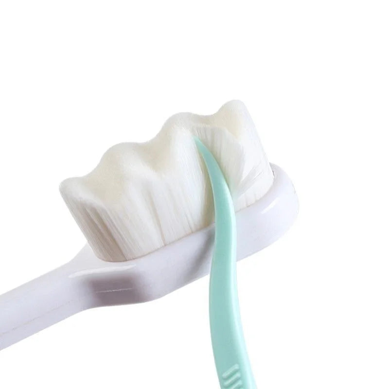 Ultra-fine Soft Toothbrush Million Nano Bristle Adult Tooth Brush Teeth Deep Cleaning
