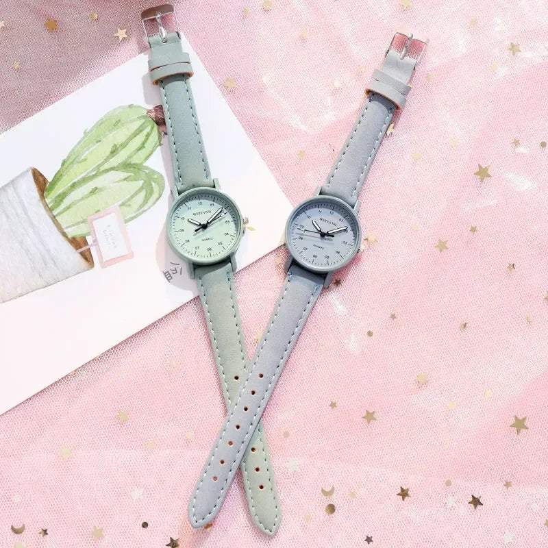 Women Luxury Quartz Watch Leather Strap Watches