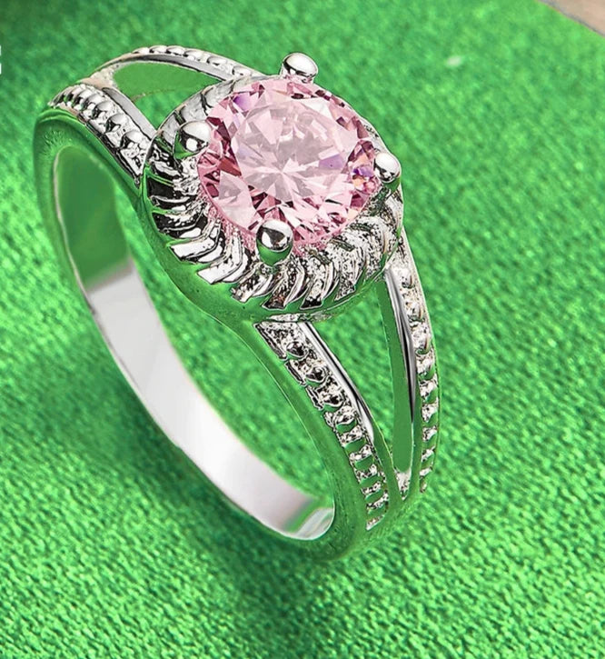 Pink Saly Rings for Women