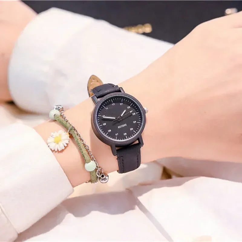 Women Luxury Quartz Watch Leather Strap Watches