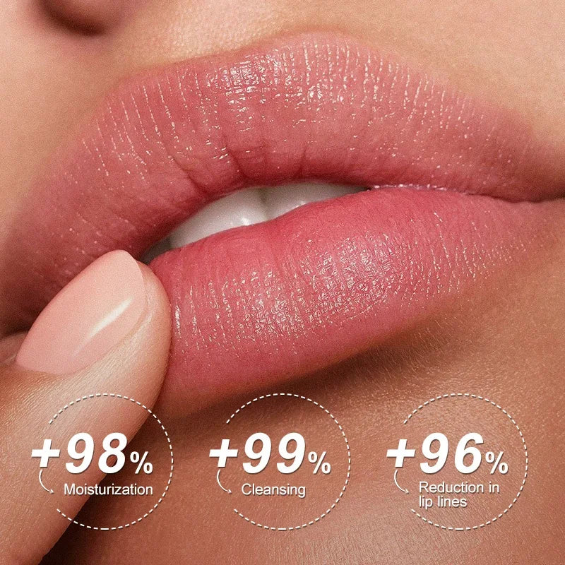 Remove Dark Lip Balm Lightening Melanin Mask Gloss Oil Exfoliating Clean Moisturizer