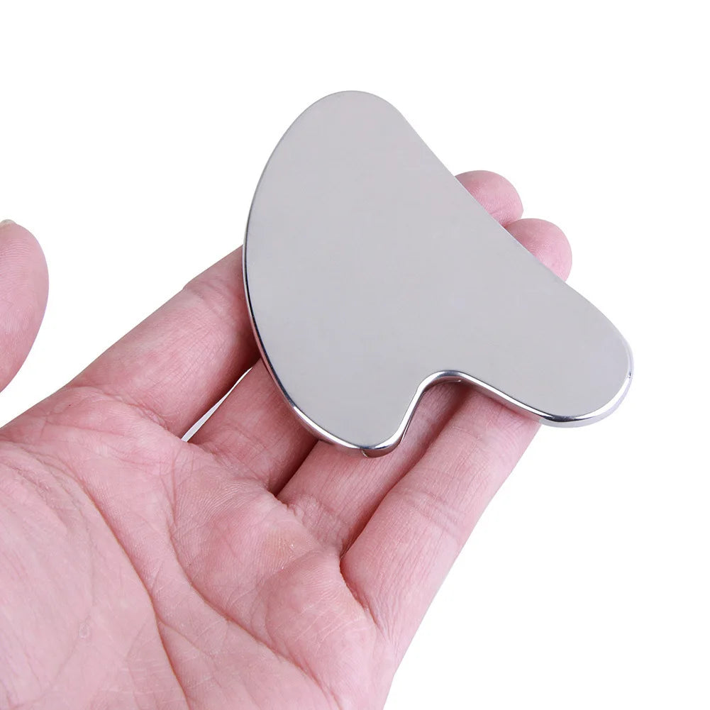 Stainless Steel Gua Sha Scraper Massager For Face Neck Body Guasha Massage