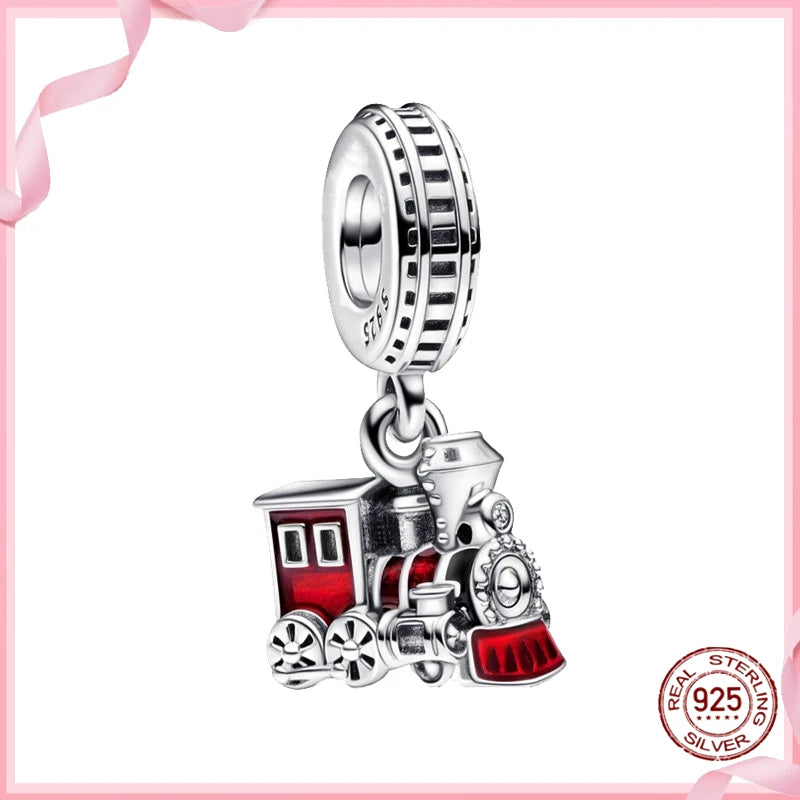 DISNEY HEROCROSS Alliance Mickey Mouse Minnie Plata De Ley 925 Silver Charms Beads Fit Pandora 925 Bracelets Jewelry DIY Gifts