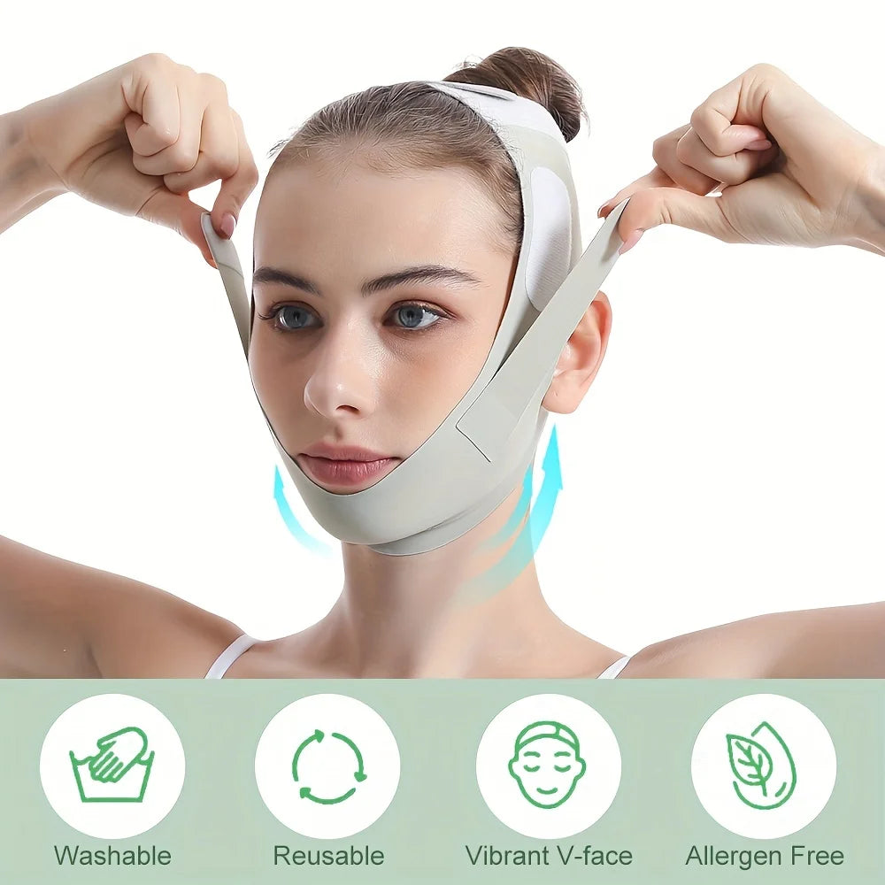 Reusable Face Slimming Bandage V Line Face Shaper - LN