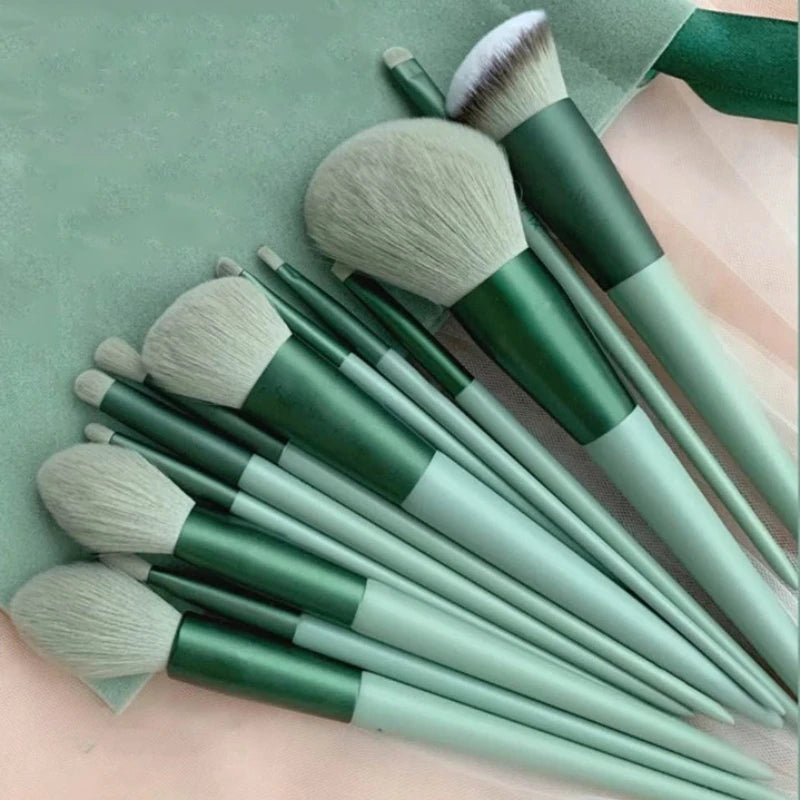 13Pcs Soft Fluffy Makeup Brushes Set