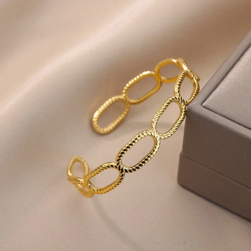 Vintage Snake Bangle Bracelet For Women