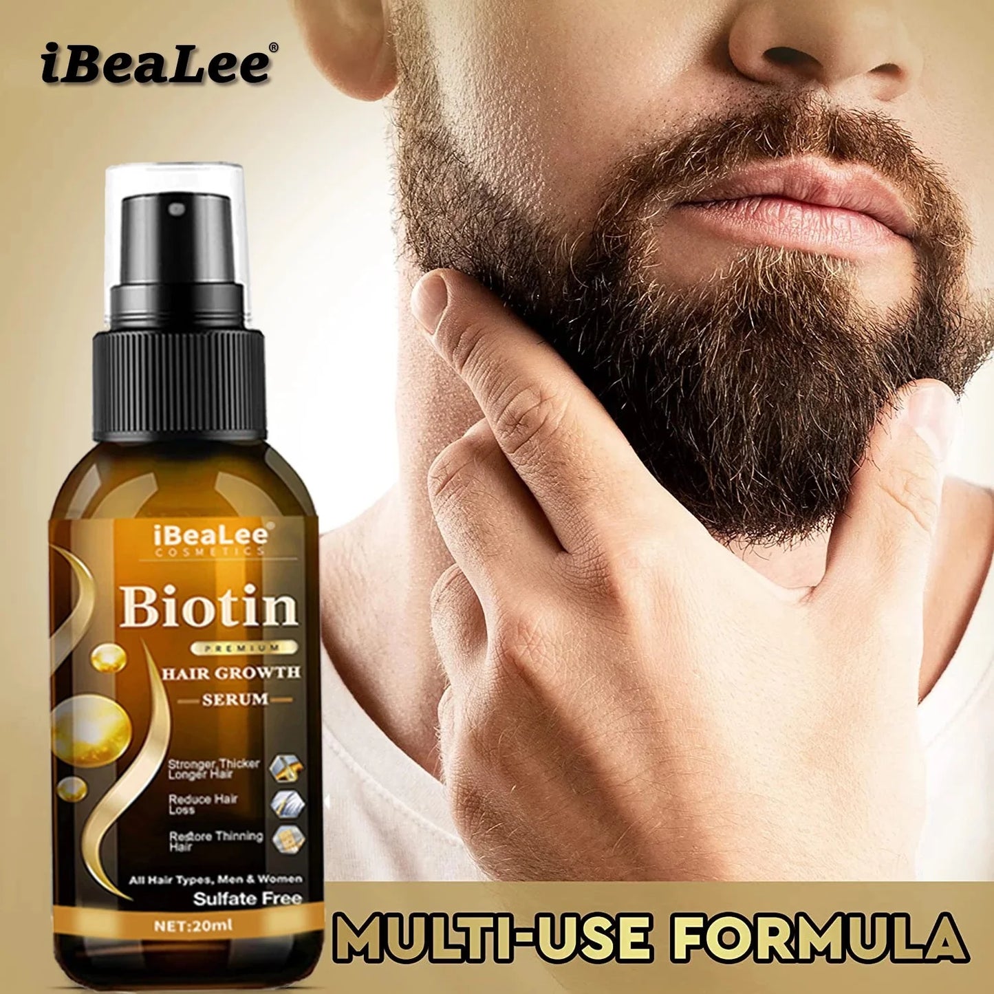 Hair Growth Serum Anti Hair Loss Products Fast Growing Prevent Dry Frizz Damaged Repair Treatment