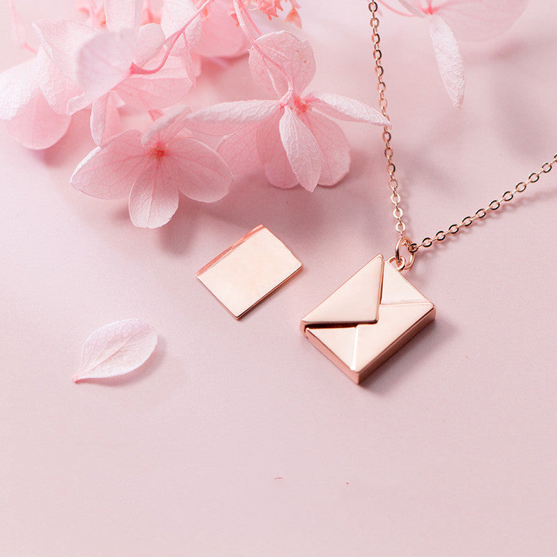 Envelop Necklace Best Gifts For Girlfriend