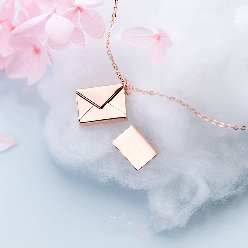 Envelop Necklace Best Gifts For Girlfriend