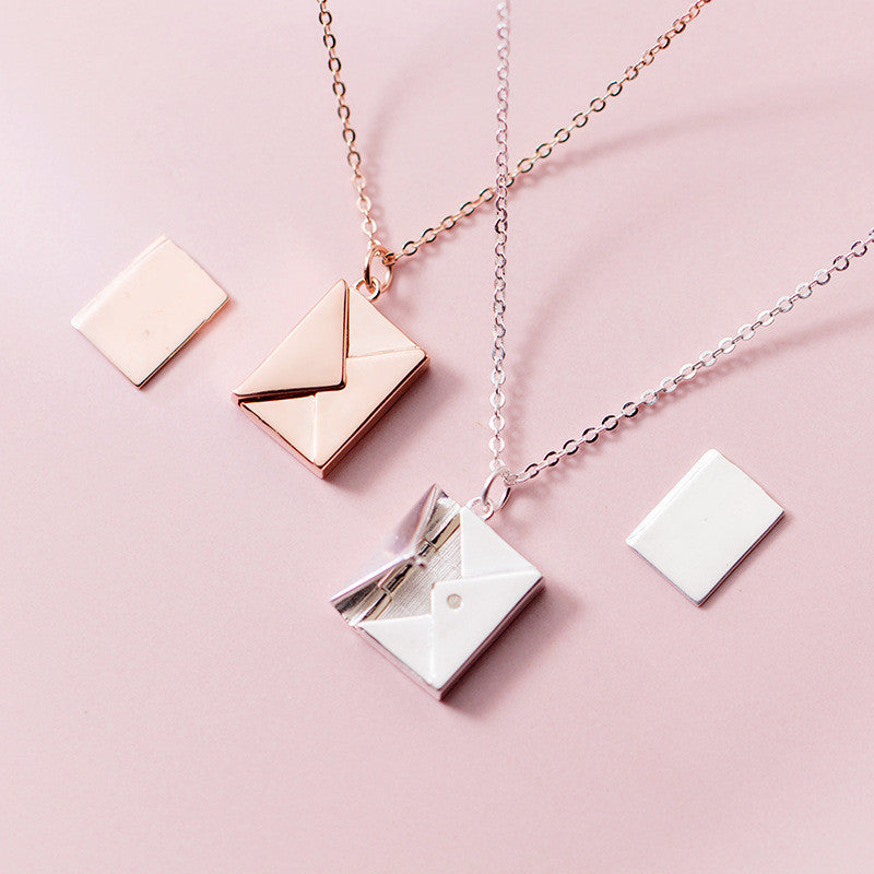 Envelop Necklace Best Gifts For Girlfriend