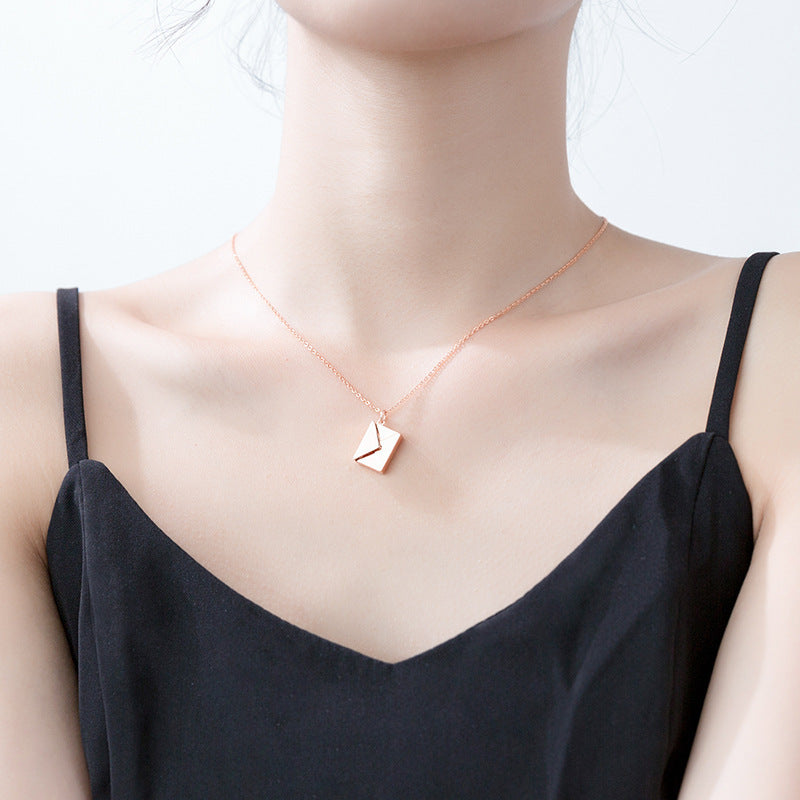 Envelop Necklace Best Gifts For Girlfriend