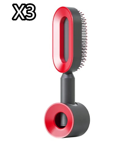 Self Cleaning Hair Brush One-key Cleaning Hair Loss Airbag Massage Scalp Comb