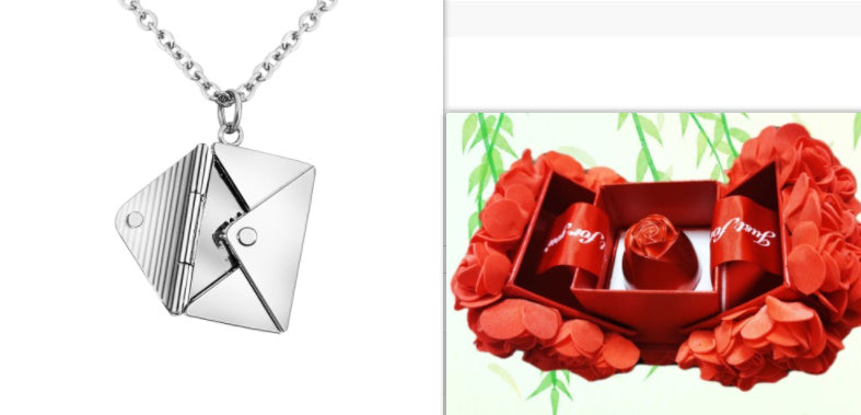 Envelop Necklace Best Gifts For Girlfriend