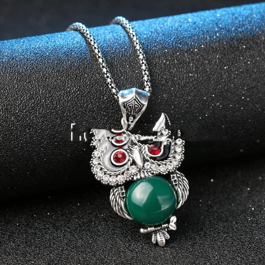 Creative Owl Sets Necklaces Earrings